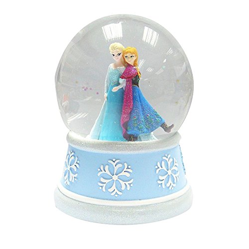 Disney Frozen Anna & Elsa Musical Snowglobe Plays “Let It Go”