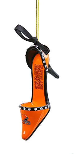 Cleveland Browns High Heel Shoe Christmas Ornament