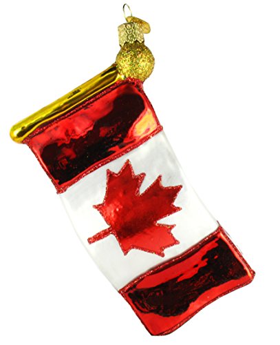 Old World Christmas Canadian Flag Ornament