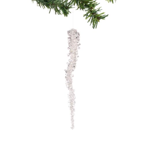 Snowbabies Dream Crystal Icicle 12-Inch Ornament, Small