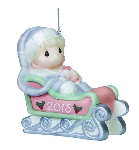 Precious Moments Baby’s First Christmas-2015 Boy Ornament