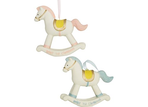 Holiday Lane Baby’s First Rocking Horse Ornament