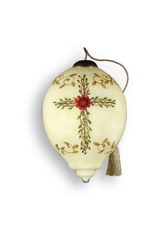 Ne’Qwa Ornament “Vine Cross”, 3-Inches Tall, Designed by noted artist Cindy Shamp