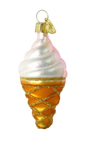 Old World Christmas Small Ice Cream Cone