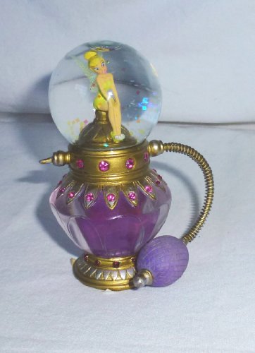 Disney Tinkerbell Perfume Bottle Mini Snowglobe