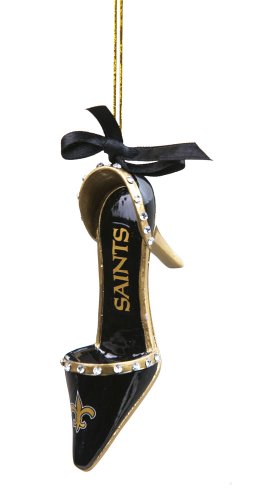 New Orleans Saints Official NFL 3 inch x 1.5 inch Team Shoe Ornament