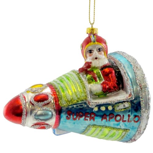 Holiday Ornament SPACESHIP ORNAMENT TT0249 APOLLO Super Apollo Christmas New