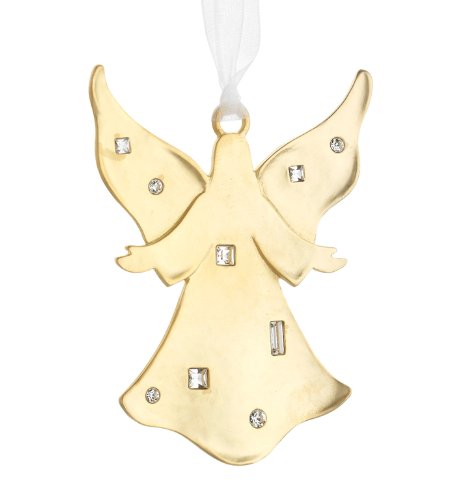 Golden Angel Winter Wonder Goldplated Ornament