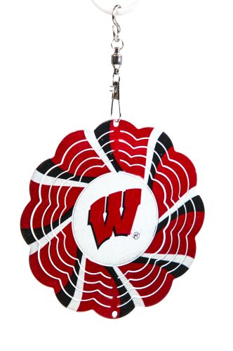 University of Wisconsin-Madison Geo Spinner Christmas Ornament