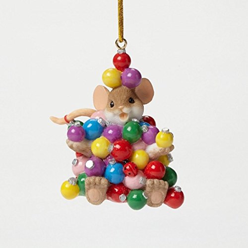 Enesco Charming Tails No Such Thing Ornament, 2.25-Inch