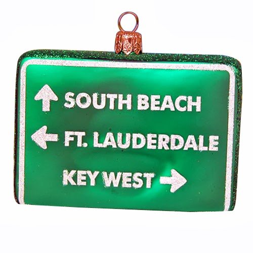 Ornaments to Remember: FLORIDA BEACHES Christmas Ornament