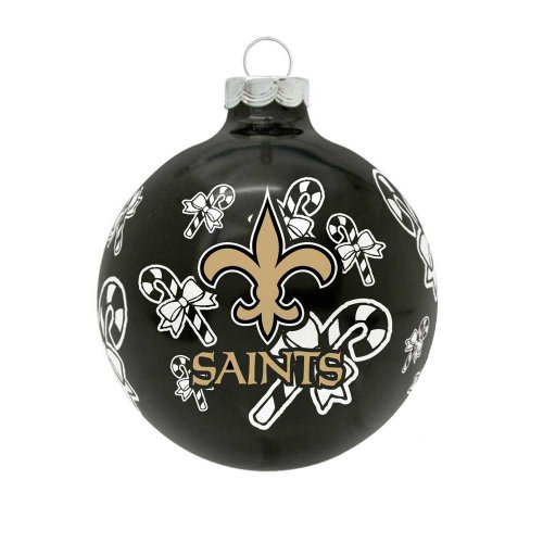 NFL New Orleans Saints Traditional 2 5/8″ Ornament