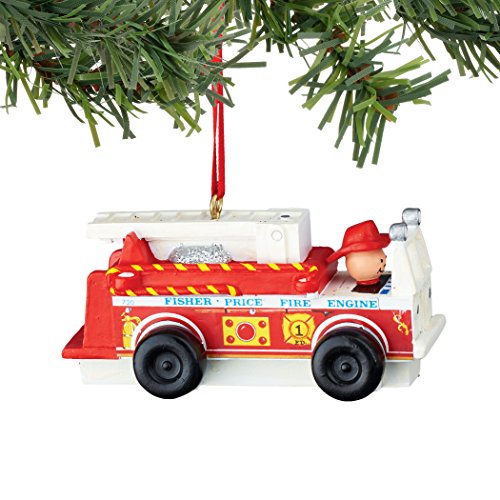 Department 56 Fisher Price Fire Truck Ornament