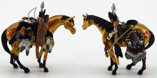 Medicine Horse Ornament, the Trail of the Painted Ponies