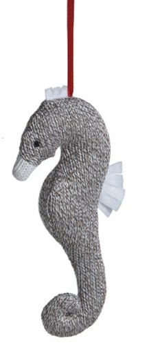 Midwest Sock Monkey Seahorse Ornament