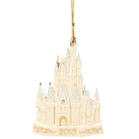 Lenox Disney Cinderella’s Castle Ornament Year Dated 2015 MIB