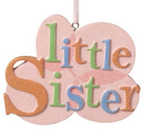 Little Sister Resin Ornament