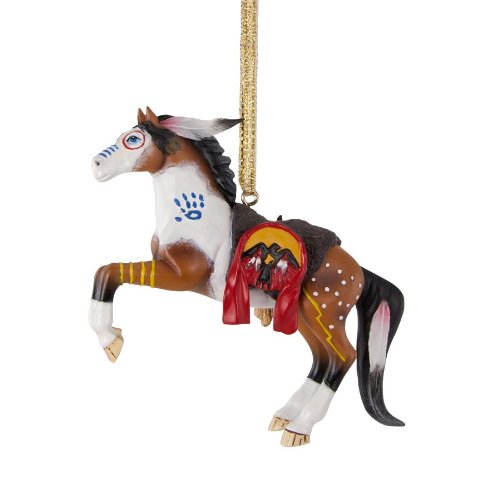 Enesco Trail of Painted Ponies Ho War Cry Ho, 3-Inch