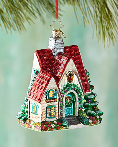 Christopher Radko Perfect Cottage Christmas Ornament