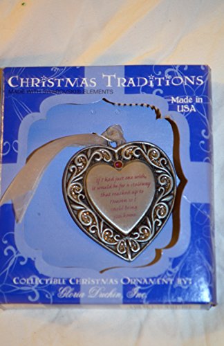 Christmas Traditions Stairway to Heaven Ornament NIP Memorial Ornament