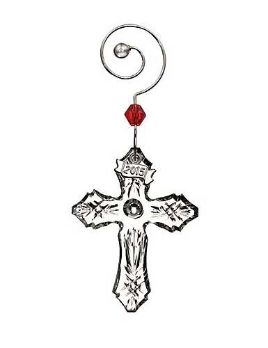 Waterford 2015 Mini Cross Ornament