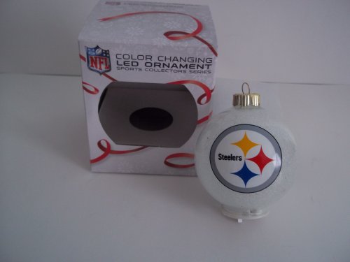 2013 Pittsburgh Steelers Color Changing LED Ornament Sports Collectors Series- Hot!!!