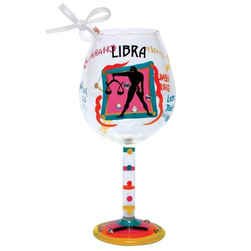 Santa Barbara Design Studio Lolita Holiday Mini-Wine Ornament, Libra