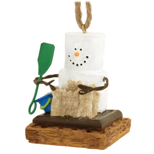 1 X S’more with Sand Castle Ornament