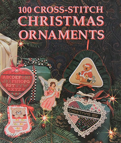100 Cross-Stitch Christmas Ornaments