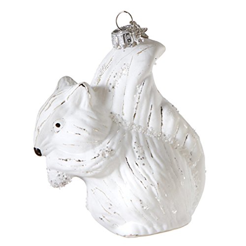 White Squirrel Ornament