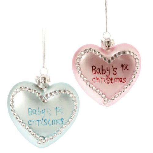 RAZ Imports – Baby’s First Christmas Ornaments