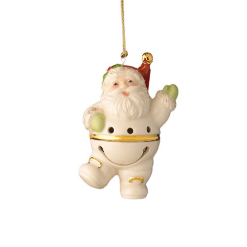 Lenox Jingle Belly Santa, Christmas Ornament, #797538