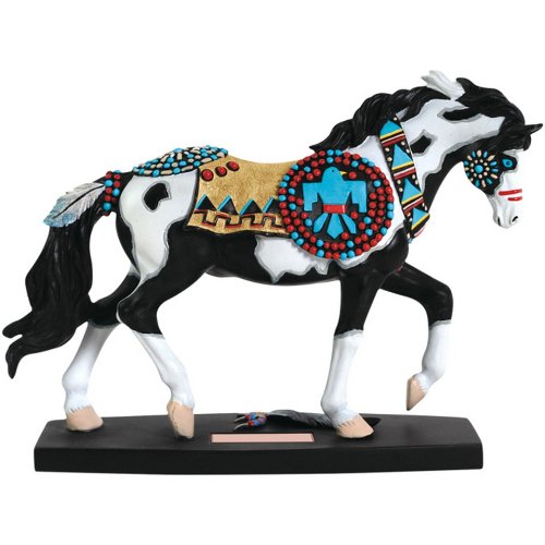 Westland Giftware Horse of a Different Color Figurine, 6.25-Inch, Soaring Eagle Quarter Horse