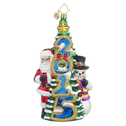 Christopher Radko 2015 Presenting the Year Christmas Ornament