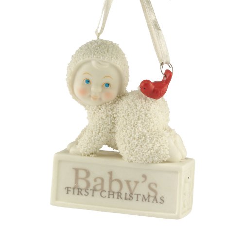 Department 56 Snowbabies Baby’s First Christmas Ornament