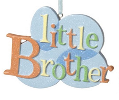 Little Brother Resin Ornament