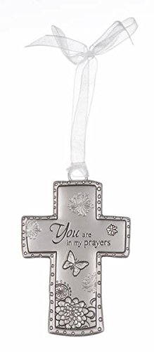 Cross Ornament By Ganz- You Are in My Prayers