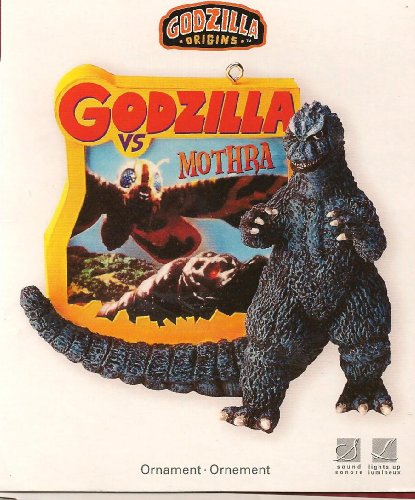 Godzilla Vs Mothra Heirloom Ornament 2007