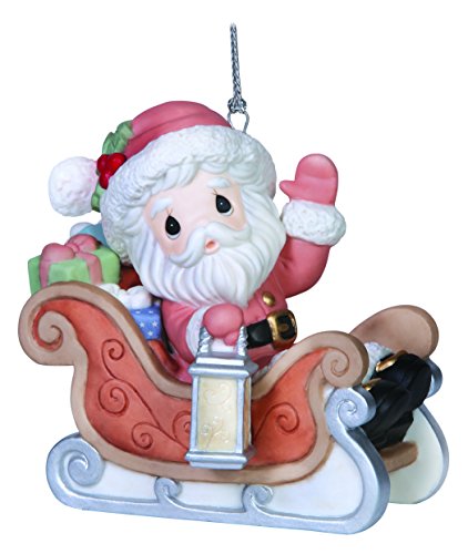 Precious Moments Santa’s on His Way! Ornament