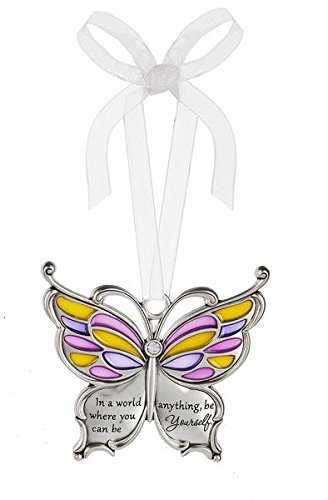 Ganz Butterfly Wishes Colored Ornament – In a world where you can be anything, be Yourself.
