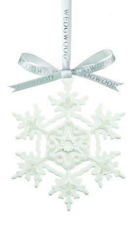 Wedgwood White Snowflake, Christmas Ornament