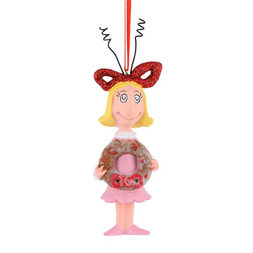 Department 56 Grinch Cindy’s Cookie Ornament, 4.25-Inch
