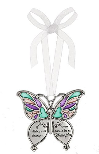 Ganz Butterfly Wishes Colored Ornament – If nothing ever changed there would be no Butterflies
