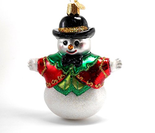 Bowler Hat Snowboy Ornament