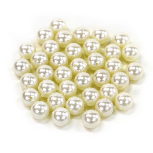 Koyal Wholesale 1-Pound Loose Pearls Table Deco Vase Filler, 18mm, Ivory