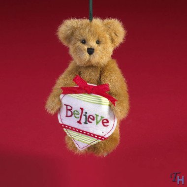 Believe Hollybell 4017159 Bear Believe Ornament