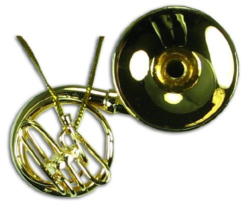Miniature Brass Sousaphone Christmas Ornament