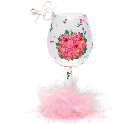 Santa Barbara Design Studio Lolita Holiday Mini-Wine Ornament, Mom’s Bouquet