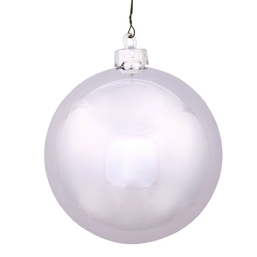 Vickerman 34782 – 2.75″ Silver Shiny Ball Christmas Tree Ornament (12 pack) (N590707DSV)