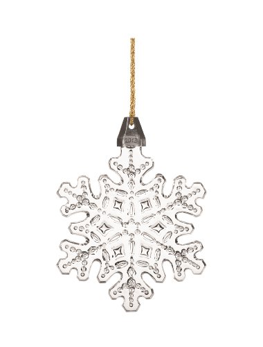 Marquis by Waterford 2013 Christmas Tree Snowflake Ornament, 3.5-Inch